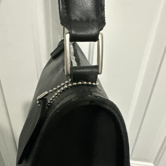 Vintage Coach 6145 Shoulder Bag Handbag Leather Black - Picture 11 of 13